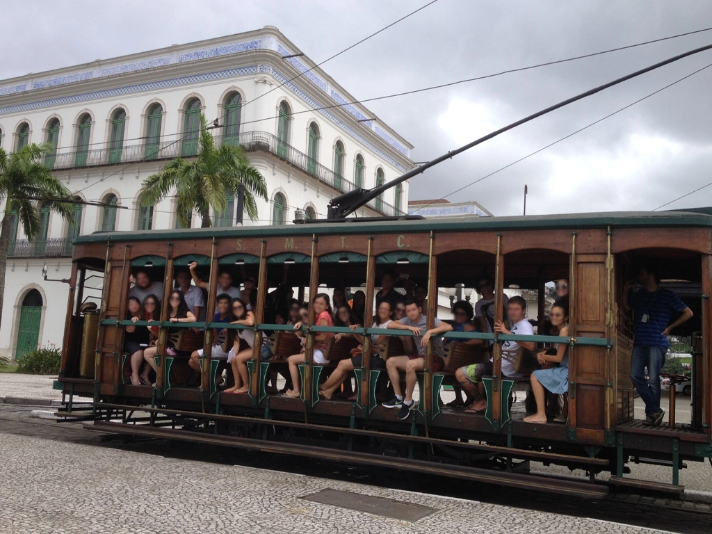 Saída pedagógica para Santos City Tour